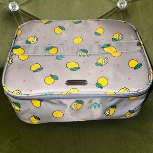 Lemon Printed Makeup Bag/Organizer